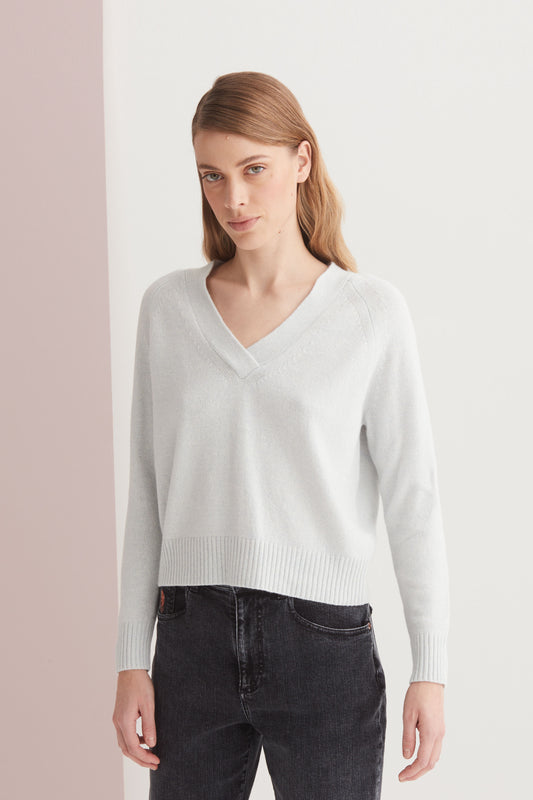 Long Sleeves Pullover with V-Neck M500 9500