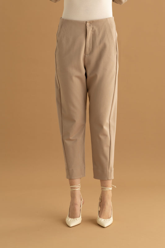 Ankle-Length Cropped Pants Punto Milano 06P0 2545