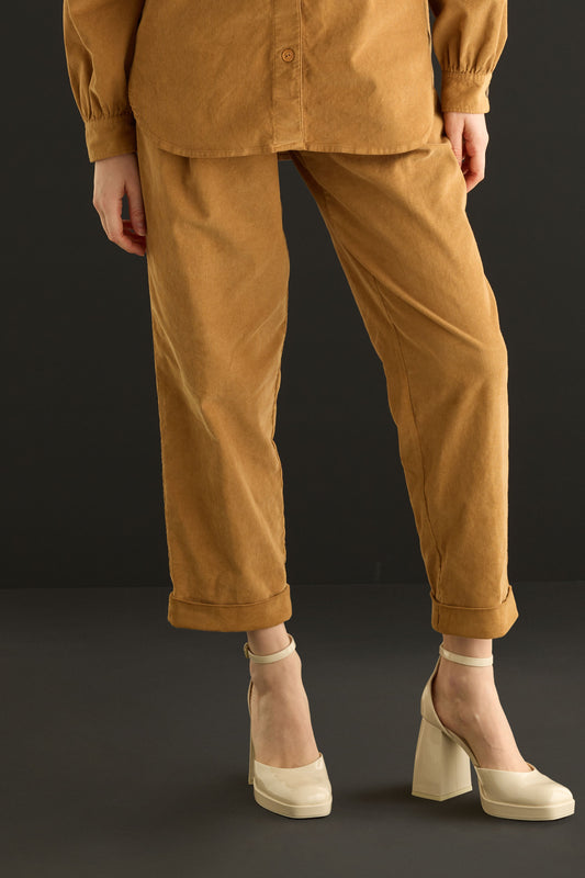 Corduroy Pants Garment Dyed 06FU 0037