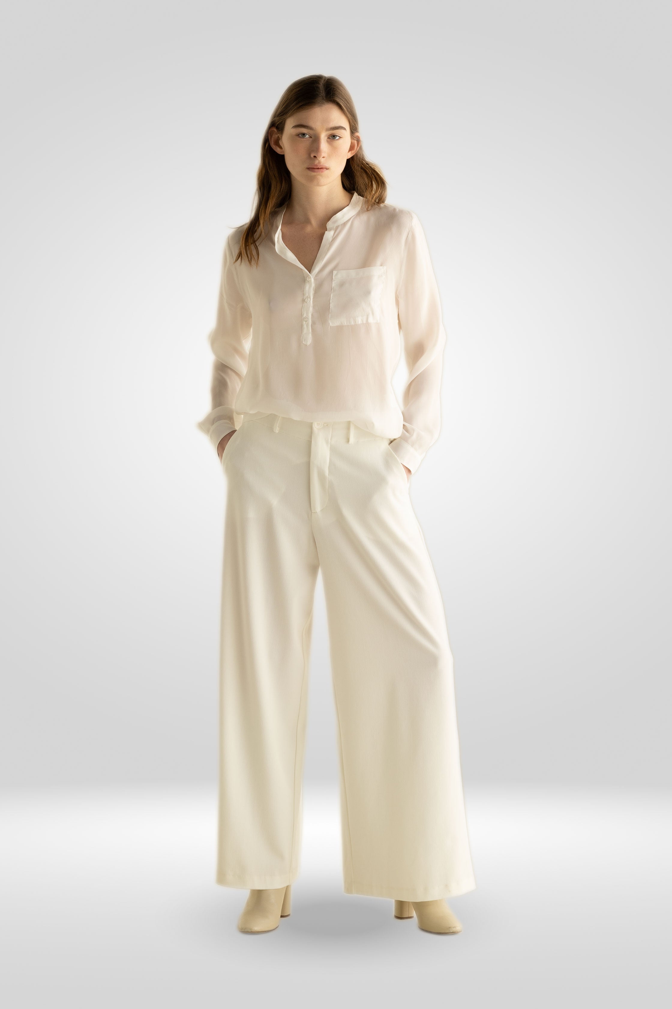 【CAMBIO】Botanical Gobelin Wide Pants 一部サイズカラー予約販売10月上旬～中旬入荷】【CAMBIO