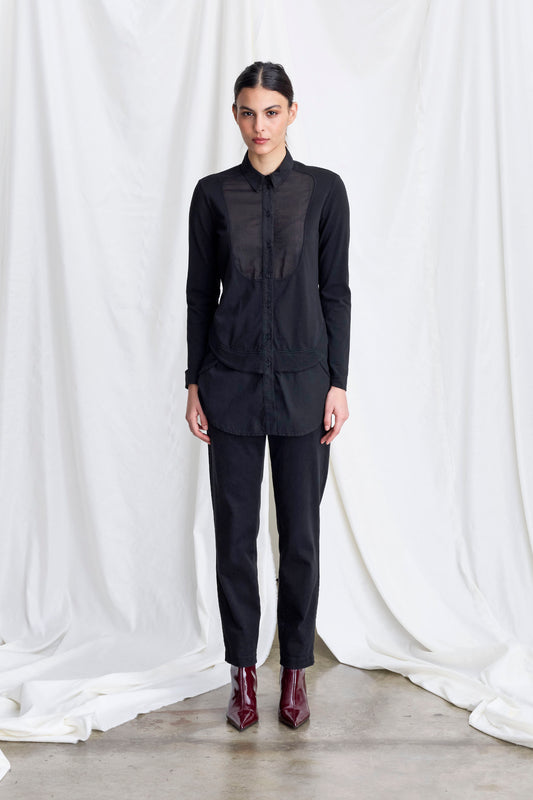 Cigarette Leg Chino Trousers 065U 3838