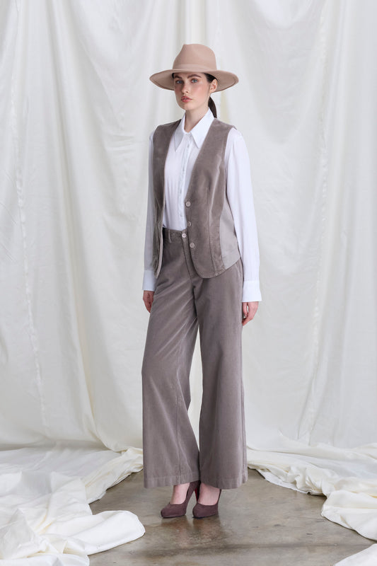 Cotton Velvet Trousers 06NU 0569