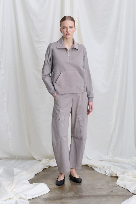 Cotton and Bamboo Cargo Pants 07RU 3937