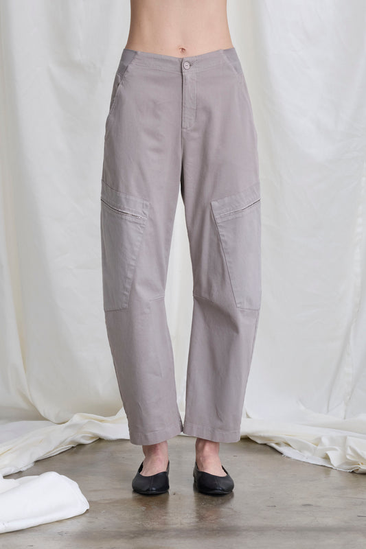 Cotton and Bamboo Cargo Pants 07RU 3937