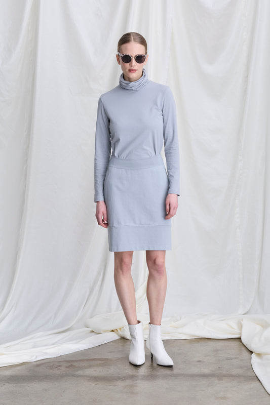 Long Sleeved T-shirt With High Neck 38HU 2842