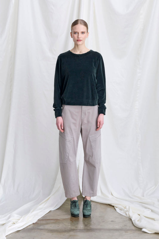 Crewneck Chenille Sweatshirt 49VU 0544