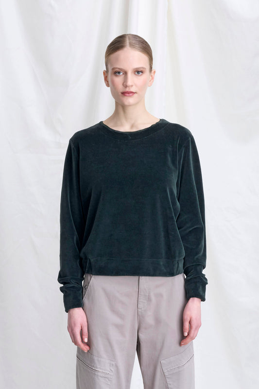 Crewneck Chenille Sweatshirt 49VU 0544