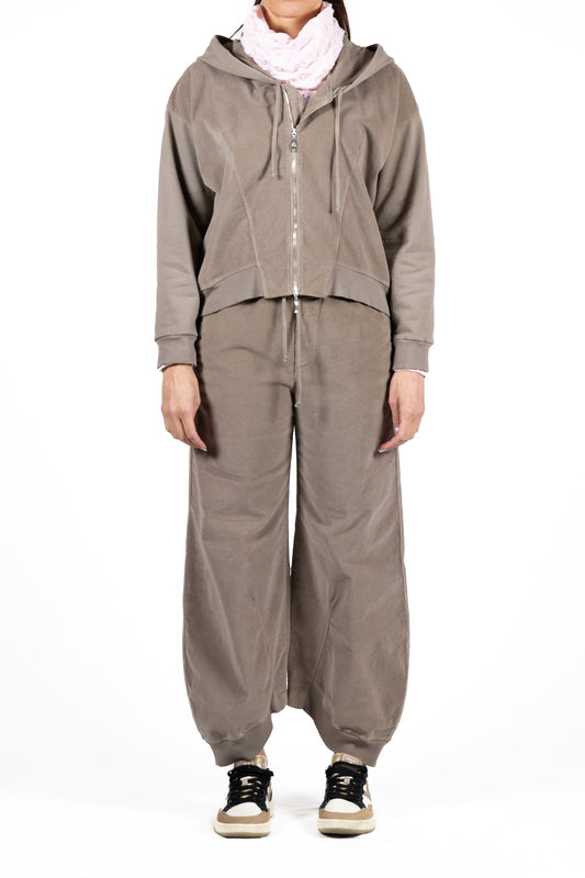Corduroy ribbed jogging trousers 06BU 0038
