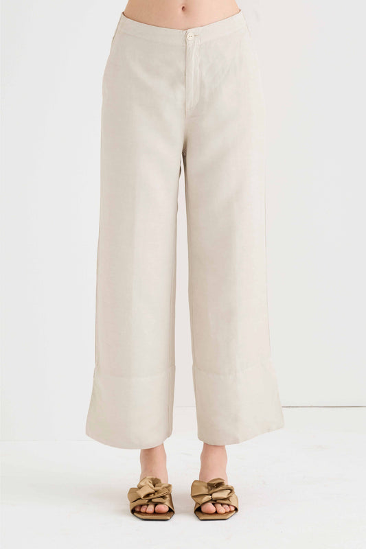 Wide-leg cropped trousers 06P0 7083