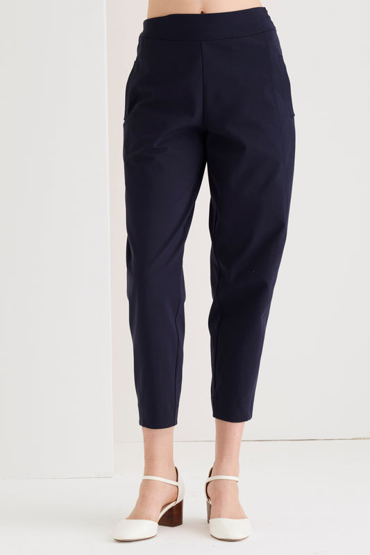 Pantaloni cropped in cotone 07M0 2569