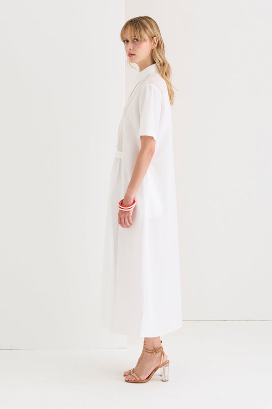 Cotton poplin shirtdress 126U 3183