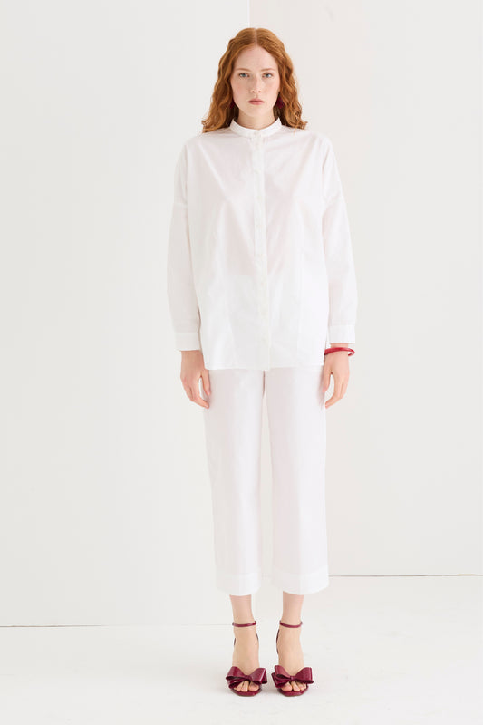 Camicia in popeline di cotone 68WU 3183