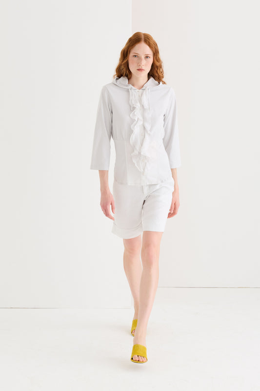 Bermuda shorts in ramie and cotton 05G0 3863